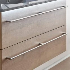 Pelipal Serie 6025 (Solitaire) Hochschrank 60 X 33 X 168 Cm, 4 Drehtüren, Griff S