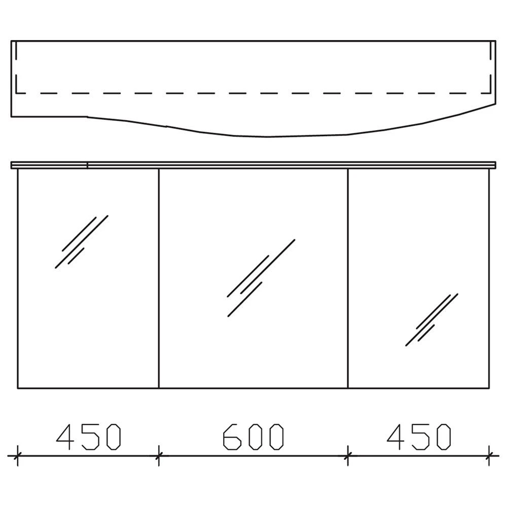 Pelipal Serie 7005 (Solitaire) Spiegelschrank 150 X 17 X 72 Cm Mit LED Lichtkranz Und Waschplatzbeleuchtung 4 Pelipal Serie 7005 (Solitaire) Spiegelschrank 150 X 17 X 72 Cm Mit LED Lichtkranz Und Waschplatzbeleuchtung - Image 2