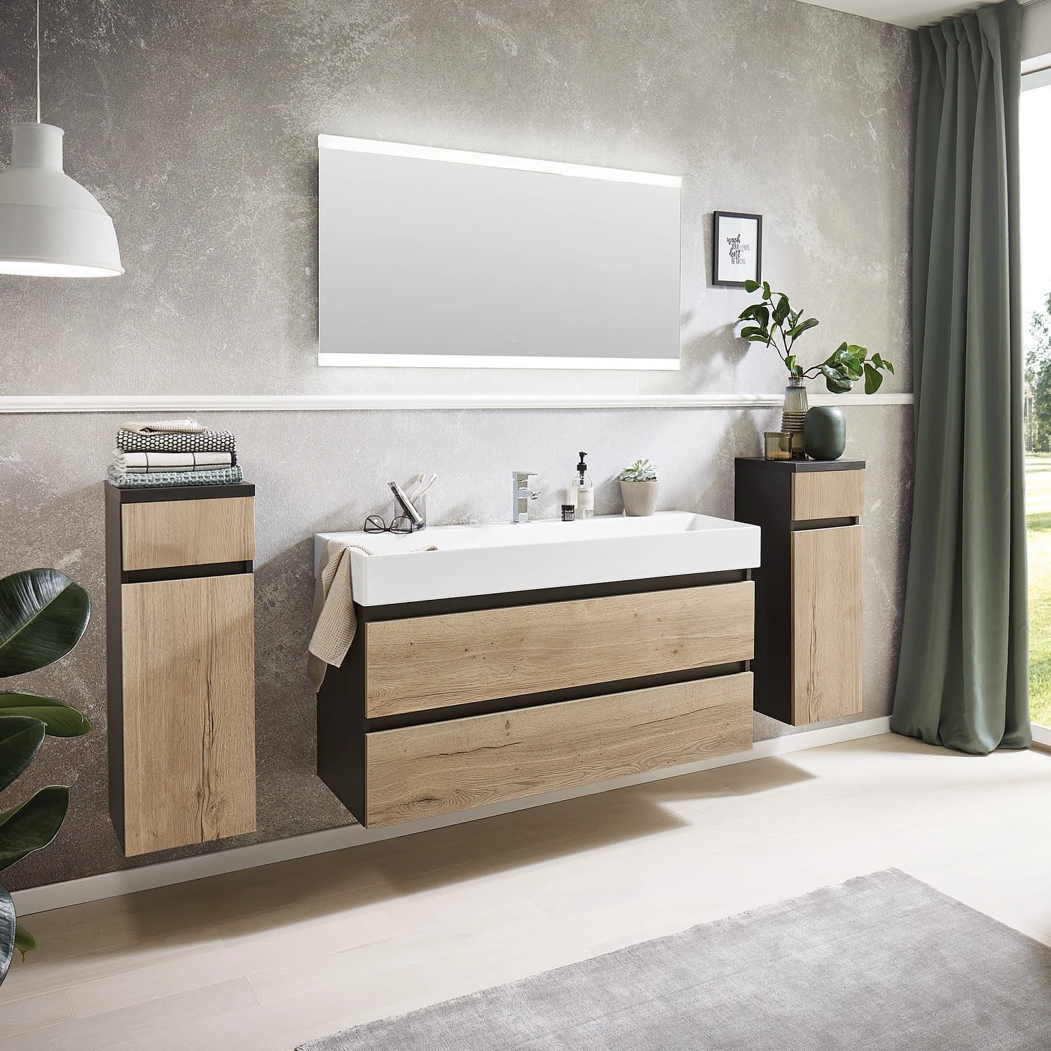 Puris 4Landa Mittelschrank 30 X 30 X 131 Cm Mit 1 Tür, Anschlag Links, Grifflos 4 Puris 4Landa Mittelschrank 30 X 30 X 131 Cm Mit 1 Tür, Anschlag Links, Grifflos - Image 2