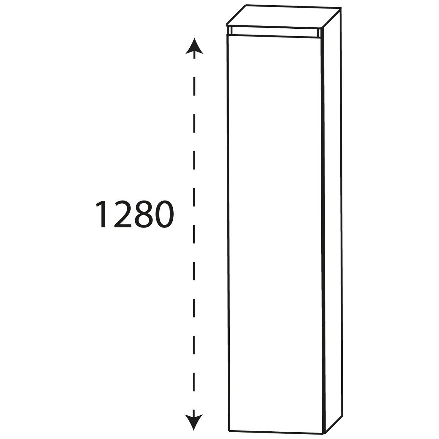 Puris 4Landa Mittelschrank 30 X 30 X 131 Cm Mit 1 Tür, Anschlag Links, Grifflos 6 Puris 4Landa Mittelschrank 30 X 30 X 131 Cm Mit 1 Tür, Anschlag Links, Grifflos - Image 4