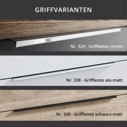 Puris Aspekt Plattenunterschrank 40 Cm Mit 2 Auszügen, Griff 338