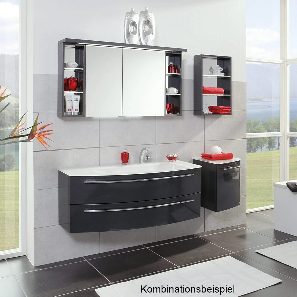 Puris Crescendo Unterschrank 40 X 42,5 X 51 Cm Mit 1 Tür, Türanschlag Rechts, Glasablage Optiwhite 3 Puris Crescendo Unterschrank 40 X 42,5 X 51 Cm Mit 1 Tür, Türanschlag Rechts, Glasablage Optiwhite