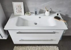 Puris Kao Line Waschtischkombination 106 Cm Mit Keramikwaschtisch, 2 Auszügen, Stangengriff -Duravit Verkaufsgeschäft hersteller puris kao line waschtischkombination 106 11946287