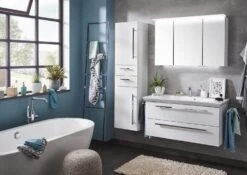 Puris Kao Line Waschtischkombination 106 Cm Mit Keramikwaschtisch, 2 Auszügen, Stangengriff -Duravit Verkaufsgeschäft hersteller puris kao line waschtischkombination 106 11946827