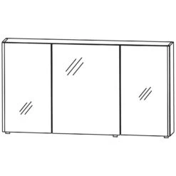 Puris Linea Spiegelschrank 130 Cm Mit 2 LED-Beleuchtungsprofilen 7 Puris Linea Spiegelschrank 130 Cm Mit 2 LED-Beleuchtungsprofilen -Duravit Verkaufsgeschäft hersteller puris linea spiegelschraenke serie b 3677984