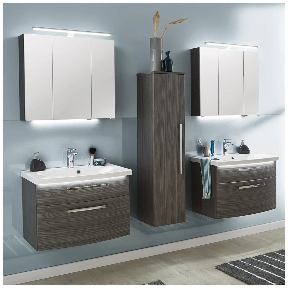 Puris Vuelta Spiegelschrank Serie A 70 X 15 X 64 Cm Mit LED-Aufbauleuchte 3 Puris Vuelta Spiegelschrank Serie A 70 X 15 X 64 Cm Mit LED-Aufbauleuchte