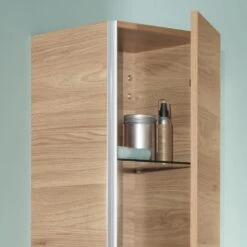 Sanipa 3way Mittelschrank 35 Cm, 1 Tür Mit Anschlag Rechts, Mit Griff-Leiste