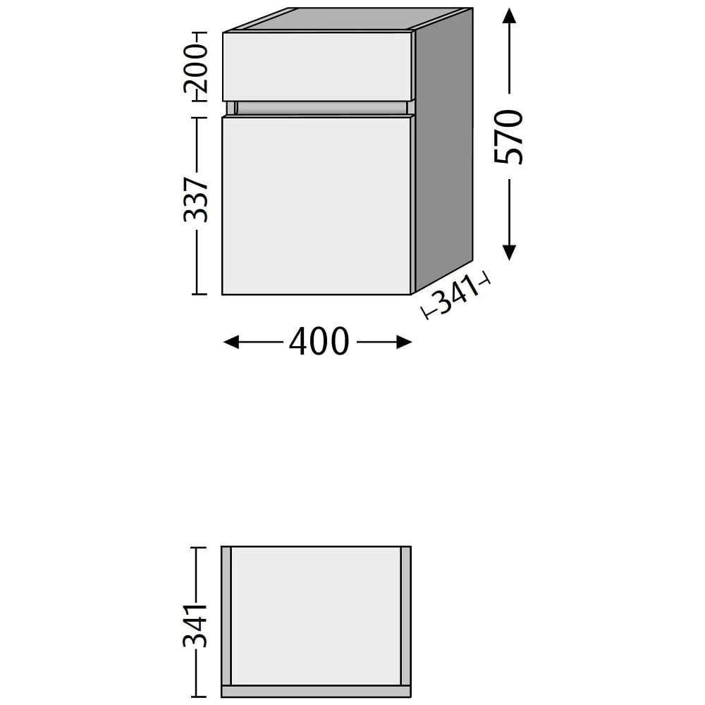 Sanipa CurveBay Anbauschrank 40 X 34,1 X 57 Cm, 2 Auszüge 4 Sanipa CurveBay Anbauschrank 40 X 34,1 X 57 Cm, 2 Auszüge - Image 2