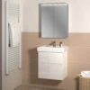 Sanipa Reflection Aluminium-Spiegelschrank ARND 60 Mit LED-Leuchtpanel -Duravit Verkaufsgeschäft hersteller sanipa reflection spiegelschraenke aluminium vorwandmodelle 10362995