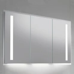 Sanipa Reflection Aluminium-Wandeinbau-Spiegelschrank WILMA 125 Mit LED-Beleuchtung 12 Sanipa Reflection Aluminium-Wandeinbau-Spiegelschrank WILMA 125 Mit LED-Beleuchtung -Duravit Verkaufsgeschäft hersteller sanipa reflection spiegelschraenke aluminium wandeinbaumodelle 3713846