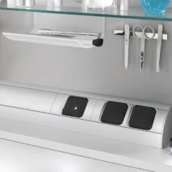 Sanipa Reflection Aluminium-Wandeinbau-Spiegelschrank WILMA 125 Mit LED-Beleuchtung 14 Sanipa Reflection Aluminium-Wandeinbau-Spiegelschrank WILMA 125 Mit LED-Beleuchtung -Duravit Verkaufsgeschäft hersteller sanipa reflection spiegelschraenke aluminium wandeinbaumodelle 3713849