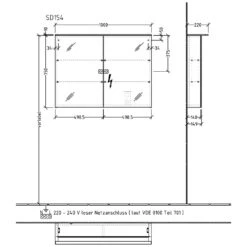 Sanipa Reflection Spiegelschrank MALTE 100 Mit LED-Aufsatzleuchte 17 Sanipa Reflection Spiegelschrank MALTE 100 Mit LED-Aufsatzleuchte -Duravit Verkaufsgeschäft hersteller sanipa reflection spiegelschraenke melamin spiegelschrank 5775532