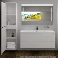 Treos Waschtischunterschrank Inkl. Waschtisch 120 X 48 Cm