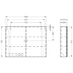 Villeroy & Boch My View 14+ Spiegelschrank 100 Cm -Duravit Verkaufsgeschäft hersteller villeroy boch badmoebel my view 1483886
