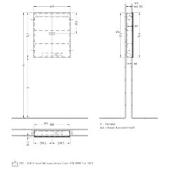 Villeroy & Boch My View-In Einbau-Spiegelschrank 60,1 Cm 17 Villeroy & Boch My View-In Einbau-Spiegelschrank 60,1 Cm -Duravit Verkaufsgeschäft hersteller villeroy boch badmoebel my view 4781555