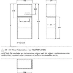 Villeroy & Boch Finion Seitenschrank 93,6 Cm Mit Regalelement Oben, Wandbeleuchtung, Anschlag Links 9 Villeroy & Boch Finion Seitenschrank 93,6 Cm Mit Regalelement Oben, Wandbeleuchtung, Anschlag Links -Duravit Verkaufsgeschäft hersteller villeroy boch finion badmoebel hoch 1357966