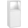 Villeroy & Boch Finion Seitenschrank 93,6 Cm Mit Regalelement Oben, Wandbeleuchtung, Anschlag Links -Duravit Verkaufsgeschäft hersteller villeroy boch finion badmoebel hoch 4280809