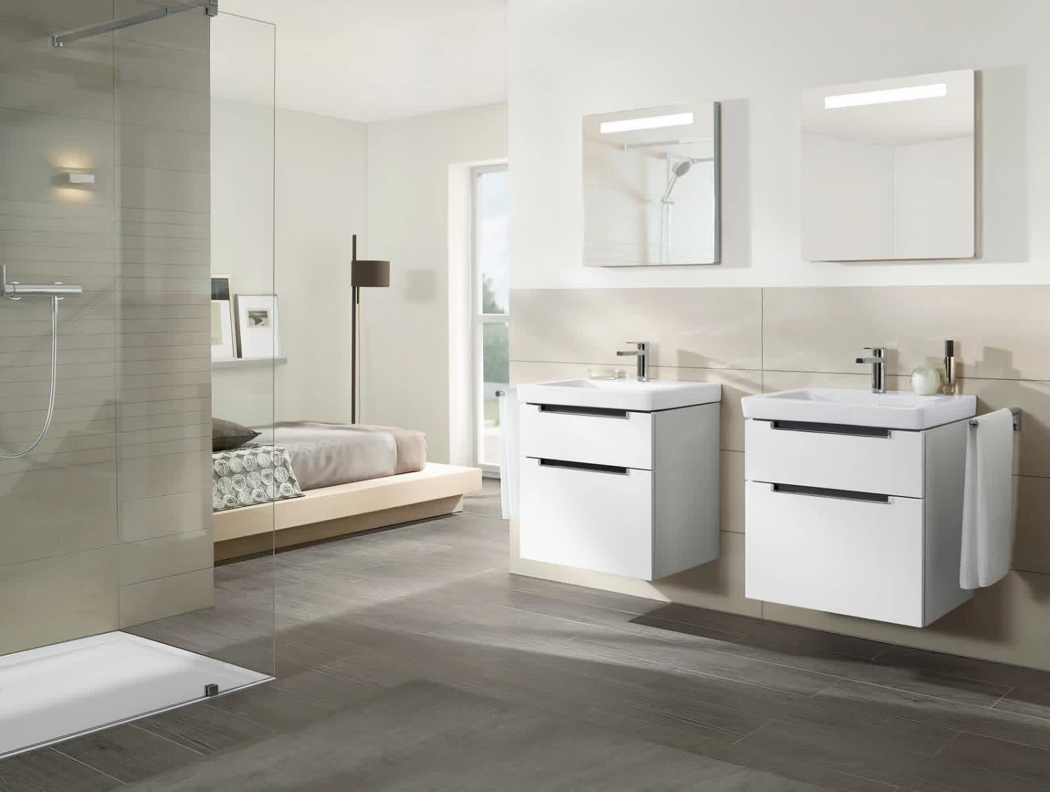 Villeroy & Boch Subway 2.0 Waschtisch-Kombination 60 Cm Mit 2 Auszügen, 1 Hahnloch Und 1 Überlauf 4 Villeroy & Boch Subway 2.0 Waschtisch-Kombination 60 Cm Mit 2 Auszügen, 1 Hahnloch Und 1 Überlauf - Image 2