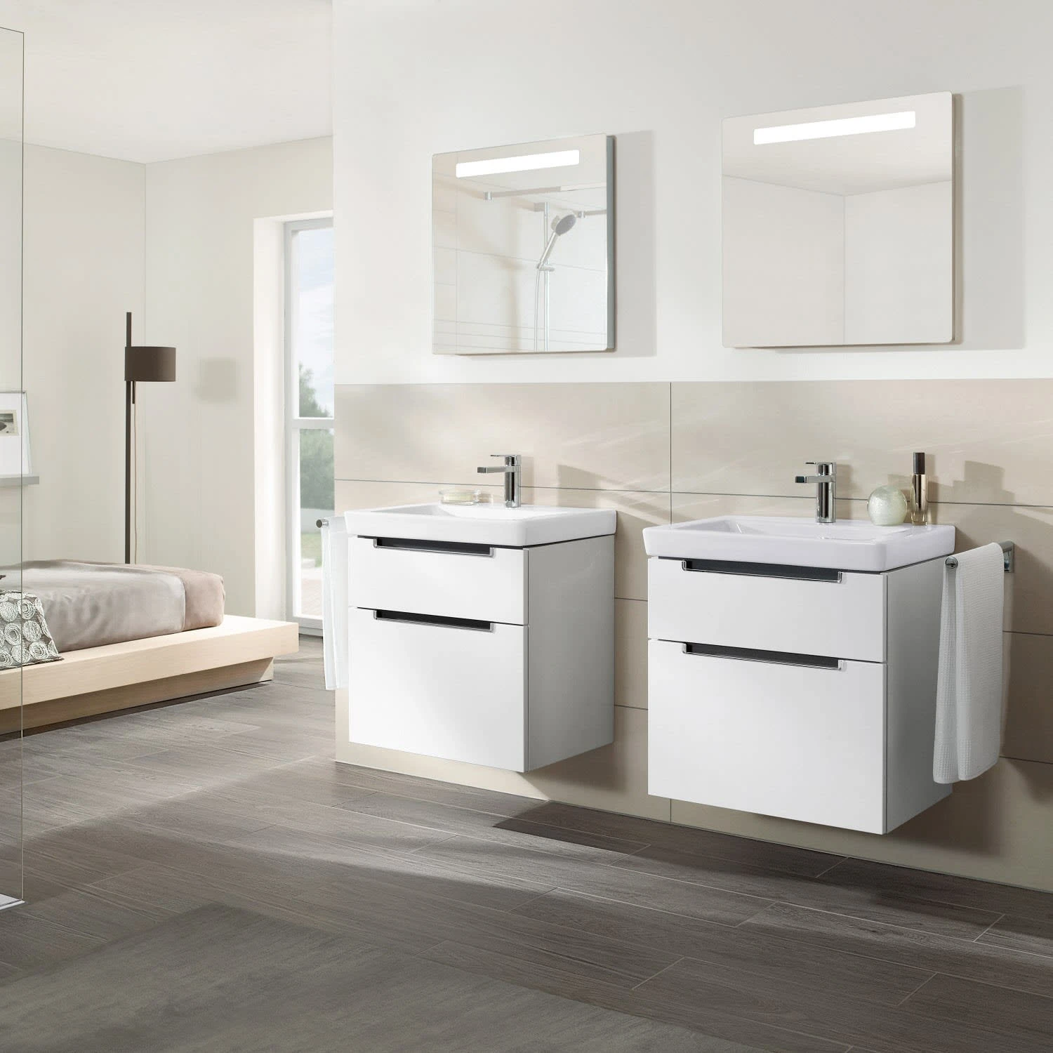 Villeroy & Boch Subway 2.0 Waschtisch-Kombination 60 Cm Mit 2 Auszügen, 1 Hahnloch Und 1 Überlauf 6 Villeroy & Boch Subway 2.0 Waschtisch-Kombination 60 Cm Mit 2 Auszügen, 1 Hahnloch Und 1 Überlauf - Image 4