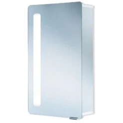 HSK Alu-Spiegelschrank 45 Cm ASP Softcube LED Links