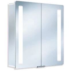 HSK Alu-Spiegelschrank 75 Cm ASP Softcube LED