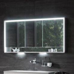 Keuco Royal Lumos Aufputz-Spiegelschrank 120 X 73,5 Cm Mit Spiegelheizung, LED-Beleuchtung, 3 Türen -Duravit Verkaufsgeschäft keuco alle serien royal lumos spiegelschraenke 9138722