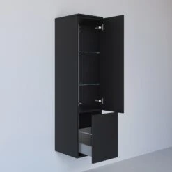 Kronenbach Cube Maxiboard, 30 X 127,6 Cm, 1 Auszug, 1 Tür, Anschlag Rechts, Mit TIP-ON