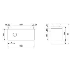 LAUFEN LANI Waschtischplatte Mit Ausschnitt Links Mit Unterschrank 120 Cm Mit 2 Schubladen 7 LAUFEN LANI Waschtischplatte Mit Ausschnitt Links Mit Unterschrank 120 Cm Mit 2 Schubladen -Duravit Verkaufsgeschäft laufen alle serien lani badmoebel waschtischplatten 10360898