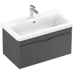Home Waschtisch Mit Unterschrank 80 Cm, 1 Auszug 8 Home Waschtisch Mit Unterschrank 80 Cm, 1 Auszug -Duravit Verkaufsgeschäft megabad profi collection badmoebel home waschtischkombination 6013483