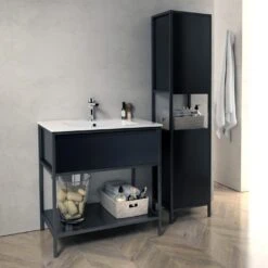 Loft 2.0 Waschtischunterschrank 80 Cm, Mit Metallgestell -Duravit Verkaufsgeschäft megabad profi collection badmoebel loft 2 6492455