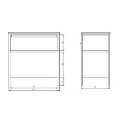 Loft 2.0 Waschtischunterschrank 80 Cm, Mit Metallgestell -Duravit Verkaufsgeschäft megabad profi collection badmoebel loft 2 6492458