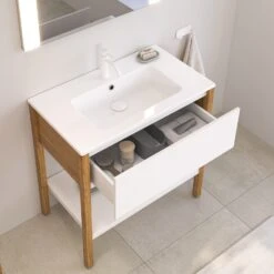 Loft 2.0 Waschtischunterschrank 60 Cm, Mit Holzgestell -Duravit Verkaufsgeschäft megabad profi collection badmoebel loft 2 6492482