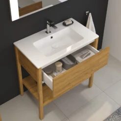 Loft 2.0 Waschtischunterschrank 100 Cm, Mit Holzgestell -Duravit Verkaufsgeschäft megabad profi collection badmoebel loft 2 6492590