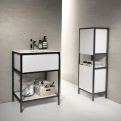 Loft 2.0 Waschtisch Mit Unterschrank 60 Cm, Mit Metallgestell 11 Loft 2.0 Waschtisch Mit Unterschrank 60 Cm, Mit Metallgestell -Duravit Verkaufsgeschäft megabad profi collection badmoebel loft 2 6492662