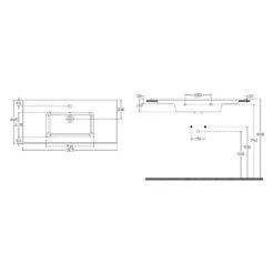 Loft Waschtisch Mit Unterschrank 100 Cm, 1 Auszug -Duravit Verkaufsgeschäft megabad profi collection badmoebel loft waschtisch 9416180