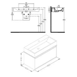 Pure 2.0 Waschtisch Mit Unterschrank 90 Cm Mit 1 Auszug 11 Pure 2.0 Waschtisch Mit Unterschrank 90 Cm Mit 1 Auszug -Duravit Verkaufsgeschäft megabad profi collection badmoebel pure 2 11757588