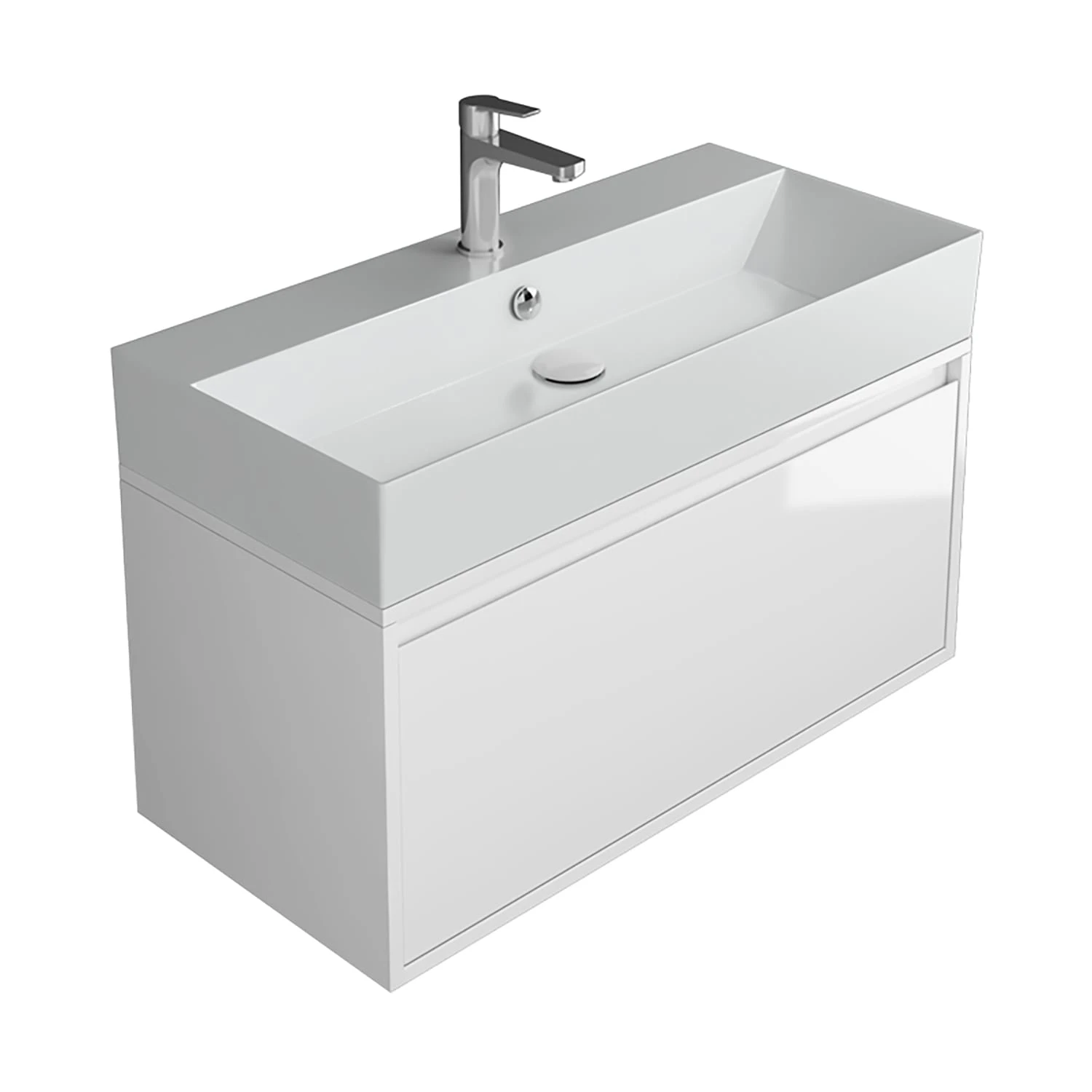 Pure 2.0 Waschtisch Mit Unterschrank 90 Cm Mit 1 Auszug 3 Pure 2.0 Waschtisch Mit Unterschrank 90 Cm Mit 1 Auszug