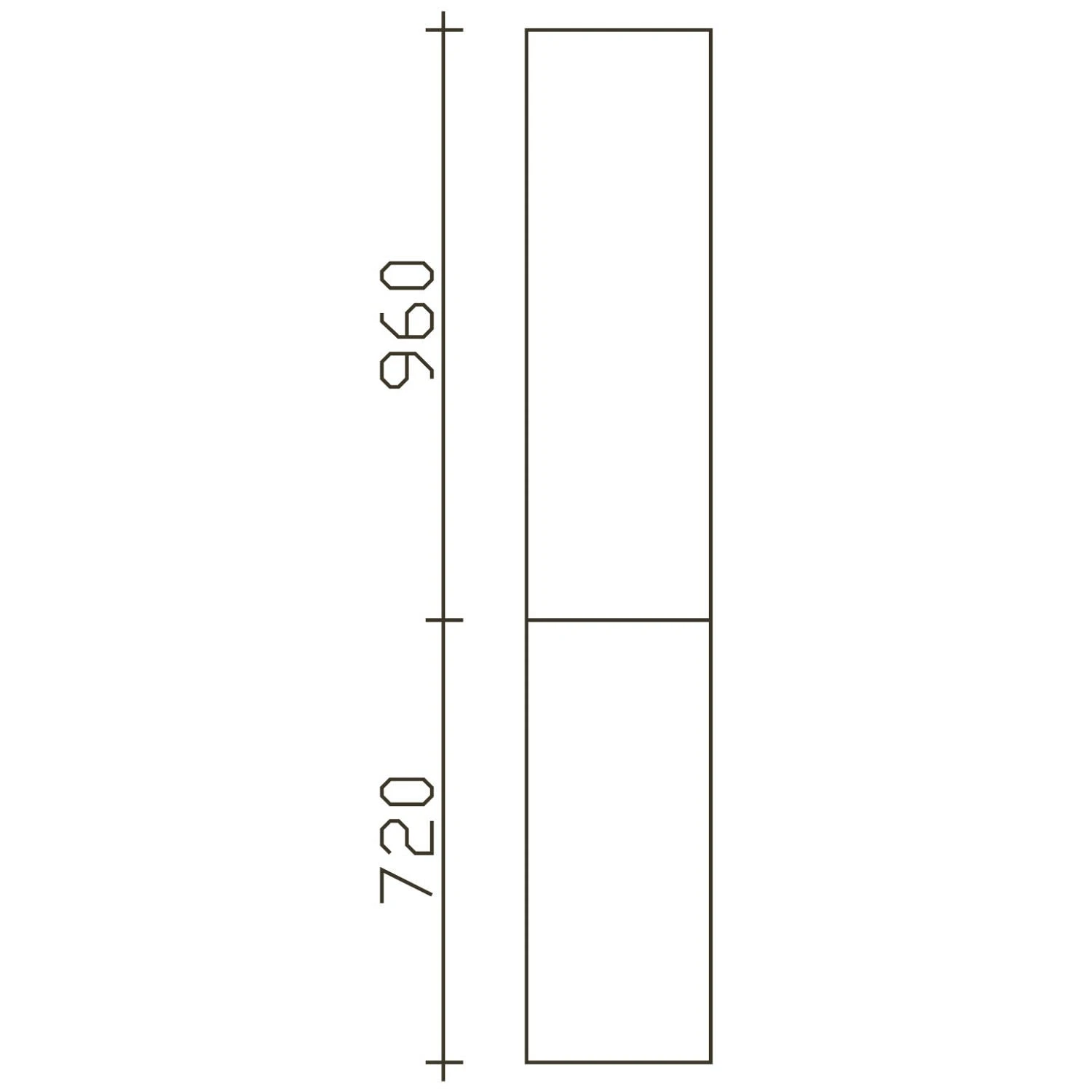 Pelipal Contea Hochschrank 30 X 33 X 168 Cm Mit 2 Drehtüren, Anschlag Links, Griff B2, PG2 4 Pelipal Contea Hochschrank 30 X 33 X 168 Cm Mit 2 Drehtüren, Anschlag Links, Griff B2, PG2 - Image 2
