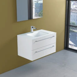 Progettobagno Capri 75 Glaswaschtisch Mit Unterschrank Weiß Matt -Duravit Verkaufsgeschäft progettobagno capri 75 glaswaschtisch mit waschtischunterschrank 5750998