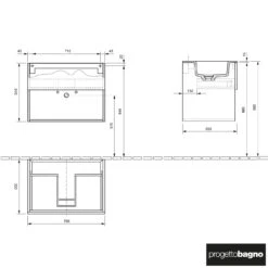 Progettobagno Evo 54 Lago Uno Waschtisch Mit Unterschrank 80 Cm Ohne Hahnloch 7 Progettobagno Evo 54 Lago Uno Waschtisch Mit Unterschrank 80 Cm Ohne Hahnloch -Duravit Verkaufsgeschäft progettobagno evo 54 lago uno waschtisch 9401948