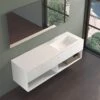 Progettobagno Evo 54 Lago Uno Waschtisch Mit Unterschrank 160 Cm, Ausführung Rechts Ohne Hahnloch 1 Progettobagno Evo 54 Lago Uno Waschtisch Mit Unterschrank 160 Cm, Ausführung Rechts Ohne Hahnloch -Duravit Verkaufsgeschäft progettobagno evo 54 lago uno waschtisch 9402506