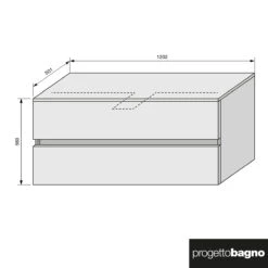 Progettobagno Evo 54 Modular Waschtischkonsole 120 Cm -Duravit Verkaufsgeschäft progettobagno evo 54 modular waschtischkonsole 120 5747710