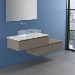 Progettobagno Stresa Duo Modular Waschtischkonsole 160 Cm Links