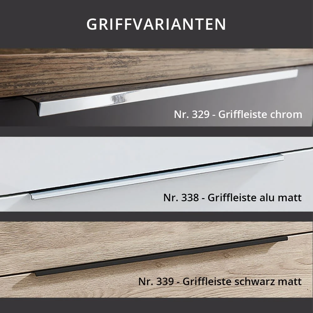 Puris Aspekt Mittelschrank 40 Cm Mit 1 Tür, Anschlag Links, 2 Auszüge, Griff 338 5 Puris Aspekt Mittelschrank 40 Cm Mit 1 Tür, Anschlag Links, 2 Auszüge, Griff 338 - Image 3