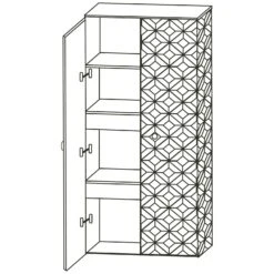 Puris Diamond Line Mittelschrank 61 X 30 X 129,2 Cm Mit 2 Türen, 2 Innenschubkästen, Griff Nr. 204 5 Puris Diamond Line Mittelschrank 61 X 30 X 129,2 Cm Mit 2 Türen, 2 Innenschubkästen, Griff Nr. 204 -Duravit Verkaufsgeschäft puris b collection royal bath 4900931