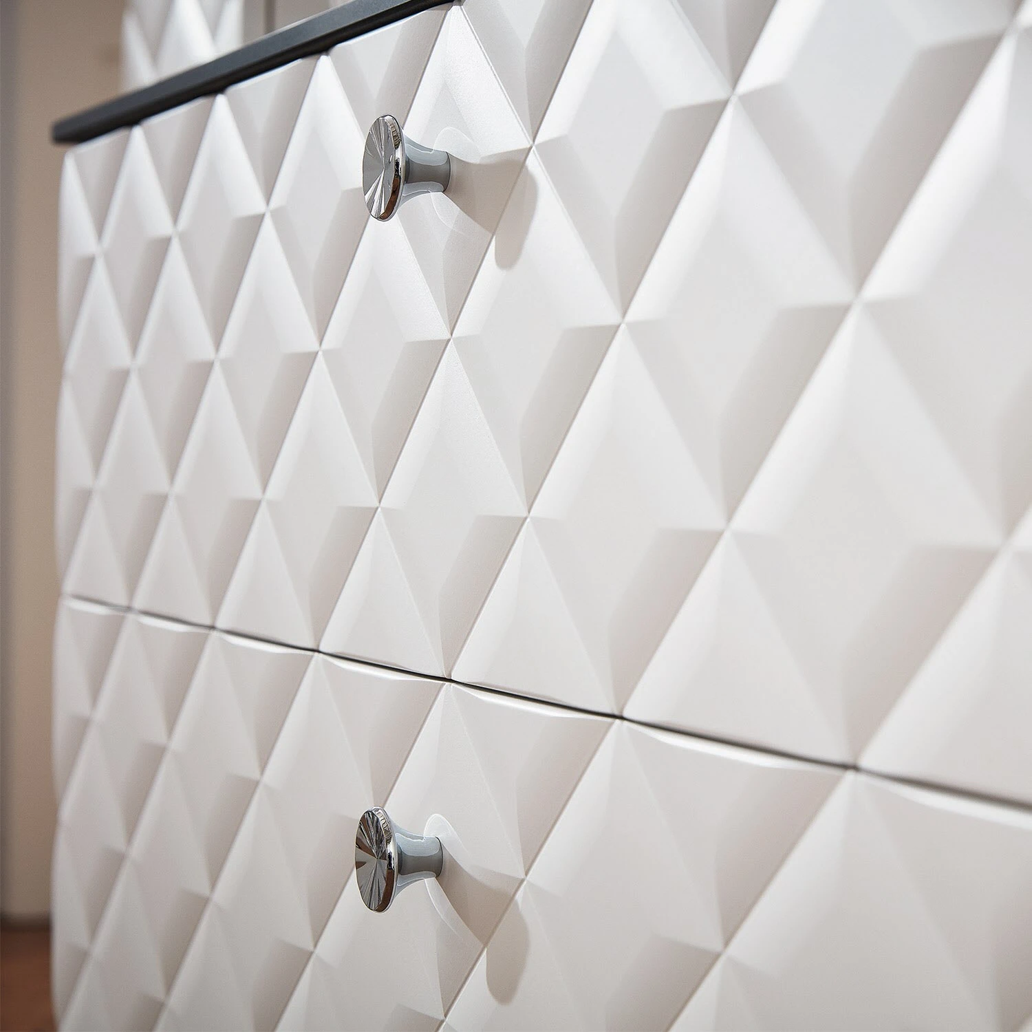 Puris Diamond Line Mittelschrank 61 X 30 X 129,2 Cm Mit 2 Türen, 2 Innenschubkästen, Griff Nr. 204 3 Puris Diamond Line Mittelschrank 61 X 30 X 129,2 Cm Mit 2 Türen, 2 Innenschubkästen, Griff Nr. 204