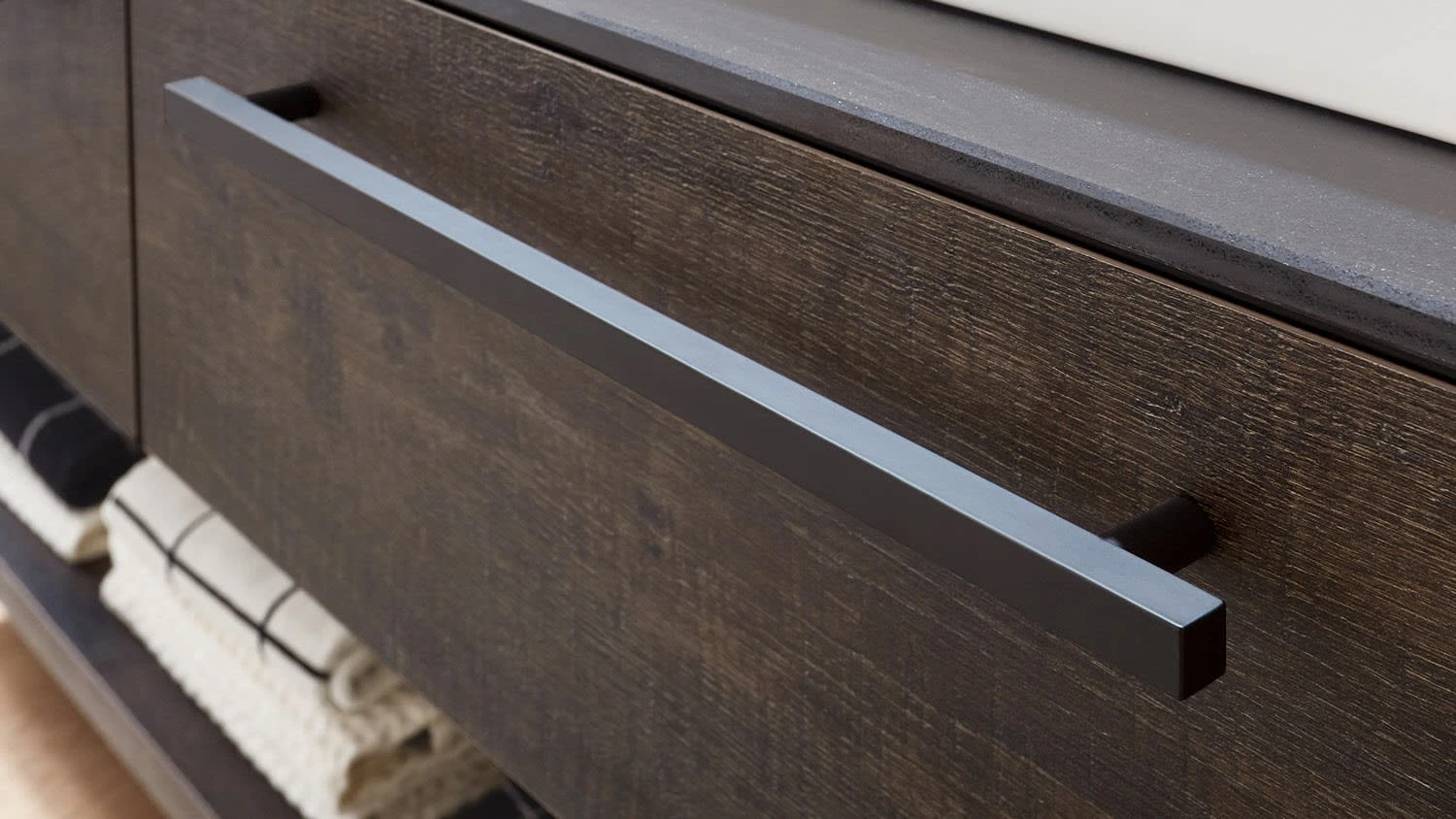 Puris Cool Line Unterschrank 40 X 30 X 52 Cm Mit 1 Schubkasten Und 1 Tür, Anschlag Links, Griff 359 3 Puris Cool Line Unterschrank 40 X 30 X 52 Cm Mit 1 Schubkasten Und 1 Tür, Anschlag Links, Griff 359