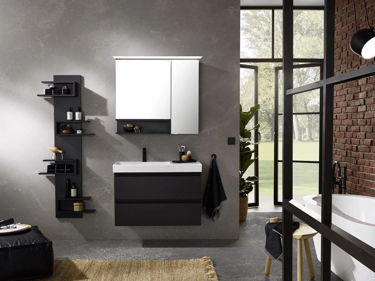 Puris C!puro Hochschrankregal 30 Cm Mit 4 überstehenden Fächern 4 Puris C!puro Hochschrankregal 30 Cm Mit 4 überstehenden Fächern - Image 2