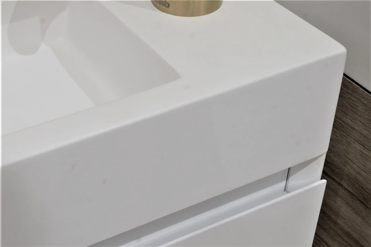 Riho Spring RISE Waschtisch Mit Unterschrank Für Gäste WC, 1 Tür, 40 Cm, Mit Gehrung, Becken Links 4 Riho Spring RISE Waschtisch Mit Unterschrank Für Gäste WC, 1 Tür, 40 Cm, Mit Gehrung, Becken Links - Image 2