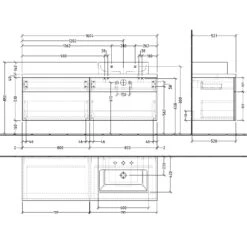 Sanipa 2morrow Badmöbel-Set 160,4 Cm Mit Keramik-Waschtisch Memento 2.0 Rechts 10 Sanipa 2morrow Badmöbel-Set 160,4 Cm Mit Keramik-Waschtisch Memento 2.0 Rechts -Duravit Verkaufsgeschäft sanipa 2morrow badmoebelsets 160 4 cm 10109468